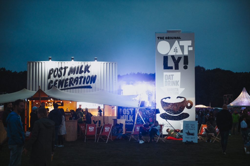 Oatly at festival 12